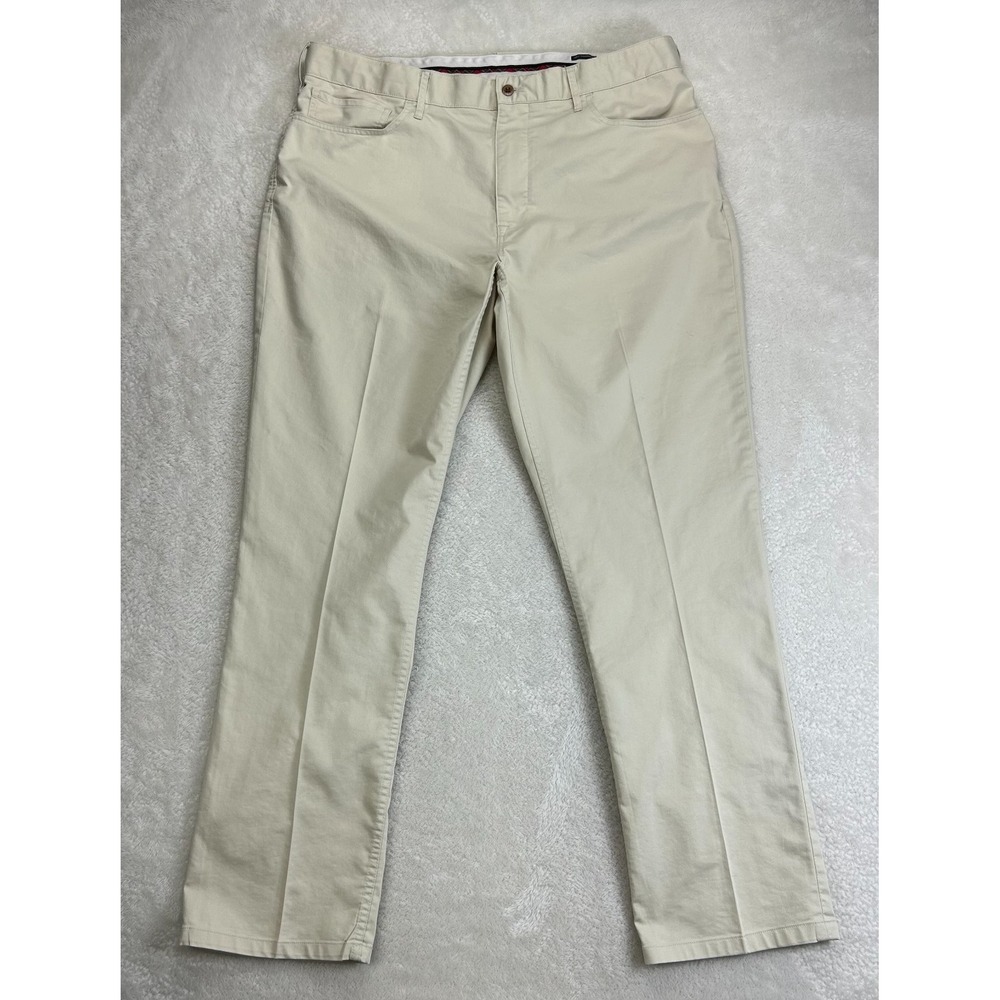 Polo Golf Ralph Lauren Pants Mens 38x32 Beige Tailored Fit Cotton Twill Stretch‎